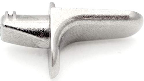 Haltestifte für Regal aus Edelstahl, 5 mm, 50er-Packung