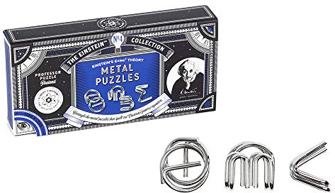 Professor PUZZLE E=MC2 Metal Puzzles