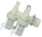 Ventil Magnetventil Wasserventil Aquastop weiß 3-fach kompatibel mit Miele 1678012 1678013 04252700 für Waschmaschine - LUTH Premium Profi Parts