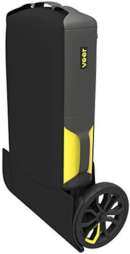 Veer Unisex – Babys Cruiser Transporttasche, dunkelgrau/schwarz, 49 x 32 x 10 cm