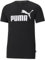PUMA Garçon Ess Logo Tee B T Shirt, Noir, 110 EU