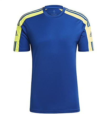 Adidas Herren Squadra 21 Jersey SS T-Shirt, Azurea / Tmsoye, S