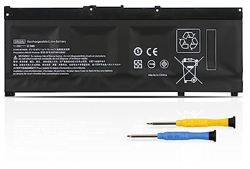SR03XL TPN-Q194 Laptop Battery for HP Pavilion 15-CX0000 15T-CX0000 17-CD0000 17-CD1000 17-CD2000 ZBook 15v G5 17-cd0506sa 17-cd0024na cd0033na cd0044na cd0526na cd0900na cd1000na cd1007na cd1014na