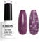 RARJSM Diamond Gel Nail Polish,Dark Purple Reflective Glitter GelPolish,Sparkle Shiny Gel Nail Polish for Home Design Glitter Nail Art UV LED Curing Reqired 7.5ml