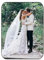 Unsutuo 1 Ebene Braut Hochzeit Schleier Champagner Kathedrale Schleier Lang Braut Tüll Schleier mit Kamm für Frauen und Mädchen (weiß)