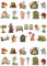 34 Stand Up Fairy Garden Themed Edible Wafer Paper Cake Toppers Decorations