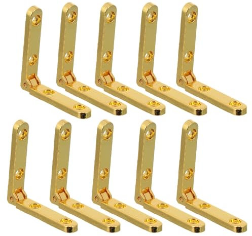 Scharniersatz Aus Zinklegierung Für Holzkisten 10 Stück Miniaturscharniere Kistenscharnier Für Schmuck Zum Anbringen