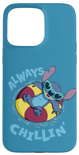 iPhone 15 Pro Max Disney Lilo & Stitch Always Chillin’ Case