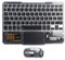 Bluetooth Keyboard and Mouse Combo, Transparent Rechargeable 2.4G Wireless Keyboard and Mouse Set 7 Color Backlit USB Light Up Keyboard with Touchpad for IOS Android Windows