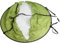Kajak-Segel, 108 cm, Faltbares Kajak-Windpaddelbrett, Segel, Paddelbrett, Segel, Kajak-Segel-Set mit Klarem Fenster für Kajaks, Kanus, Schlauchboote, Boote (Green)