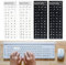 OUDQFCJ 4 pcs Español Etiquetas Adhesivas para Teclado, Recambio de Etiquetas Adhesivas en Español para Teclado, Aprende el Idioma Español, Apto para Teclados Portátiles Estándar