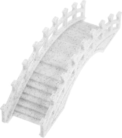 ibasenice Pont Miniature en Plastique Petit Modèle Arc Chinois, Accessoire Décoratif pour Mini-Jardin, Micro-Paysage et Bonsaï, Décoration D’intérieur Traditionnelle pour Aménagement