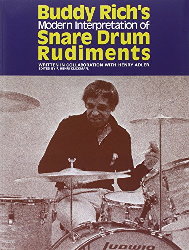 Buddy Rich's Interpretation of Snare Drum Rudiments