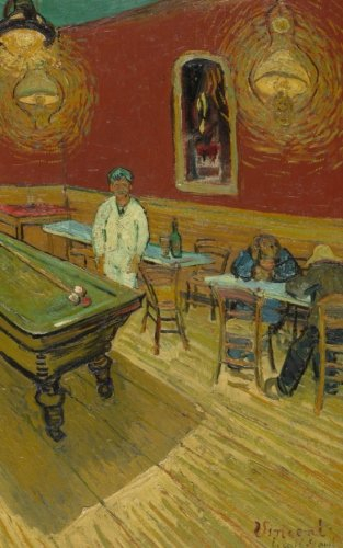 Van Gogh Notebook: The Night Cafe', 1888 (Van Gogh Notebook, notebook, journal, journal notebook, journal for girls, journal for women, journal prompts)