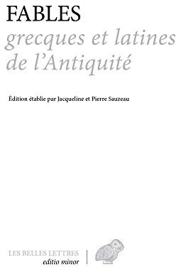 Fables grecques et latines de l'antiquité