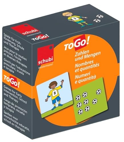 schubi ToGo: Zahlen und Mengen (SCHUBI ToGo: Spiele zur visuellen Wahrnehmung)