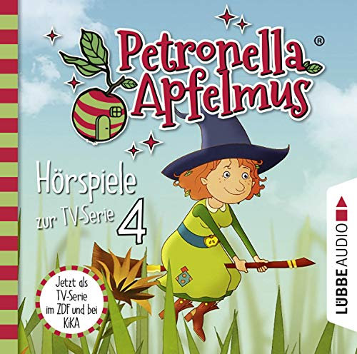 Petronella Apfelmus - Hörspiele zur TV-Serie 4: Verhexte Bäckerei, Das Band der Freundschaft, Hexengeburtstag, Aufprall mit Folgen.