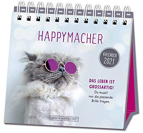 Tischkalender 2021 Happymacher: Tischkalender