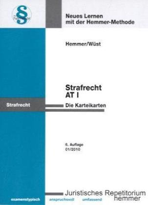 Strafrecht AT I: Karteikarten (Karteikarten - Strafrecht)