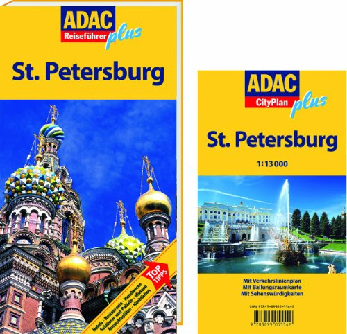 ADAC Reiseführer plus St. Petersburg: Mit extra Karte zum Herausnehmen