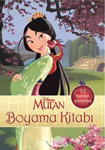 Disney Mulan Boyama Kitabı: 25 Harika Çıkartma