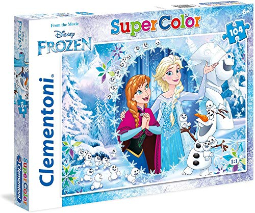 Clementoni 27985.2 - Puzzle Die Eiskönigin - Für immer zusammen, 104 Teile