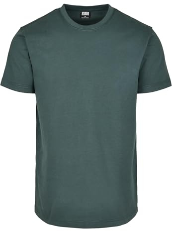 Urban Classics Herren Basic Tee – Kurzarm T Shirt mit Rundhalsausschnitt in regulärer Passform für Freizeit Sport Alltag und Streetwear Outfits,3XL,3XL