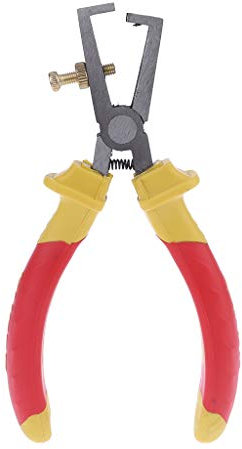 Yintiod Abisolierzange Seitenschneider Top-Qualität Kabelschneider mit 1000V isolierten Griffen 6 Zoll (160mm)