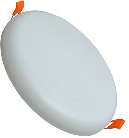 LED ATOMANT Downlight LED Panel Redondo Acrilico 32W, Diametro 225mm, Corte 205mm, Color Blanco Frio (6500K), 2800 Lumenes, Driver incluido