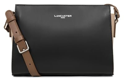 LANCASTER Sac Trotteur Smooth Ref 38649 Noir Nuvi