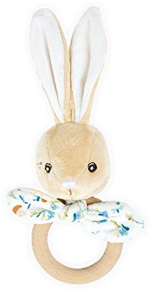 Kaloo - Fripons - Beißring Hase Justin - Baby-Spielzeug - Zahnen - 15 cm - Ab 6 Monaten, K969999