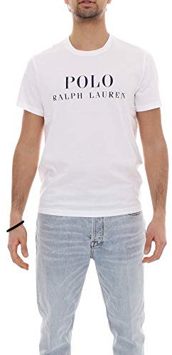 Ralph Lauren 714830278 T-Shirt Uomo Bianco XL
