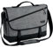 VASCHY Bolso Hombre Bandolera Grande, Bolso Mensajero Hombre Ligero Bolsa Portatil 17 Pulgadas Resistente al Agua con Compartimiento Laptop para Trabajo Negocio Viaje, Gris-17