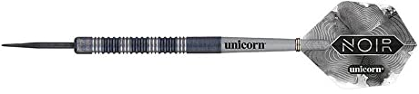 Unicorn Schwarz Noir|James Wade|Dartpfeile mit Stahlspitze, 21 g
