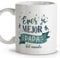 LolaPix Taza Padre. Tazas con Mensajes. Tazas Desayuno Originales. Taza Ceramica 330 ml. Regalos con Frases. Papá eres