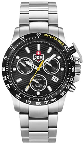 JDM Military Charlie II Herren Uhr Chronograph Analog Quarz JDM-WG017-01