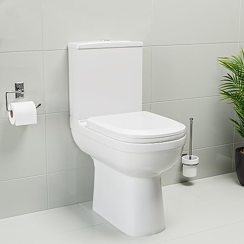 Addison Close Coupled Comfort Height Toilet with Soft Close Seat