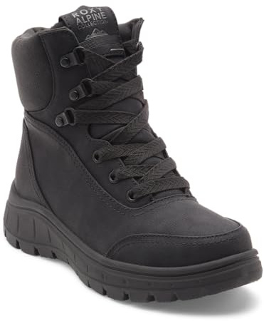 Roxy Karmel LaceUp Boots for Women Boots mit Schnürsenkeln Frauen 36 Schwarz