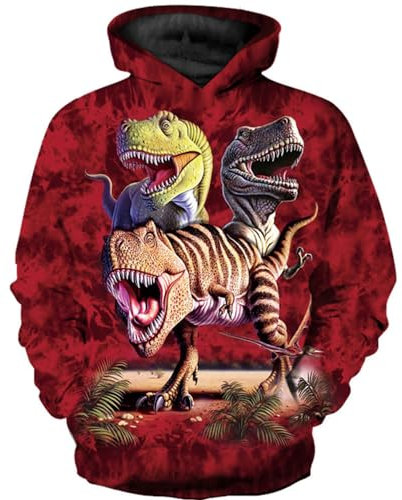 Ying Kapuzenpullover Herren Trend Persönlichkeit 3D Druck Hoodie Slim Fit Atmungsaktiv Langarm Sweatshirt Casual Party Cosplay Pullover Für Herren JL-02 4XL