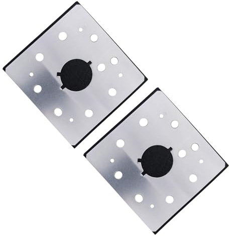 2 dischi abrasivi in alluminio da 1/4 di pollice, piastra di supporto per Dewalt DW411 BD5000