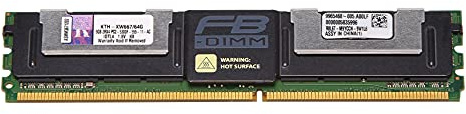 Frefgikty Memoria RAM DDR2 8GB 667Mhz PC2 5300F 240 pin 1.8V DIMM 2RX4 per AMD Memory Ram