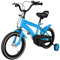 Garbenat 14 Zoll Kinderfahrrad mit Stützrädern Upgraded Kinder Fahrrad für ab 3-6 Jahre HöHenverstellbar Kinderfahrrad für Jungen & Mädchen Jugend Fahrrad für Schulung Outdoor Reiten (Blau)