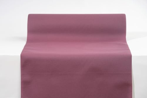 Sovie HORECA Tischläufer Beere aus Linclass® Airlaid, 40 cm x 24 m, 1 Stück – perforiert alle 120 cm, hochwertige Einweg-Tischdecke in Stoffoptik für Gastronomie, Events, Feste