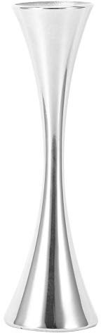 Jwthee Trumpet Vase Centerpiece, Silver Flower Vase Stainless Steel Vase Tall Small Bud Vases for Flowers Metal Flower Pot Stand