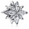 MSPOVOF Schneeflocke Charms S925 Sterling Silber Charms Perle für Armbänder und Halsketten für Weihnachten Geburtstag Frauen Schmuck Geschenk