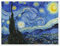 Sternennacht Poster von Vincent van Gogh 40 x 30 cm Blau Wandbilder Wanddeko