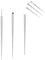 3 pcs piercing einführhilfe piercing nadel piercing pircingssets für Ohr/Nase/Lippe/Bauch/Nippel/Zunge Piercing Tool Body Stretching Piercings Kit Assistant Tool, Ohrloch stecher set