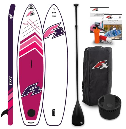 F2 Stand Up Paddle Board AXXIS SMART Damen SUP mit E-Pumpe Größe wählbar 2024/25