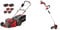 Einhell Professional Tondeuse à gazon sans fil GP-CM 36/52 S Li BL (4x5,2Ah) Power X-Change (36V, brushless, 52cm) 4 Batteries 5,2 Ah et 2 Chargeurs doubles + Coupe-bordures sans fil GP-CT 36/35 Li BL