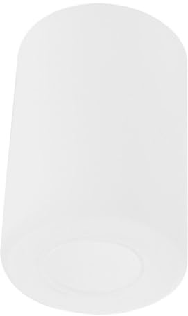 NUOBESTY Abat-jour Verre Cylindrique pour Lampe Verre Lait Blanc Anti- Remplacement pour Suspension et Plafonnier Décoratif Salon